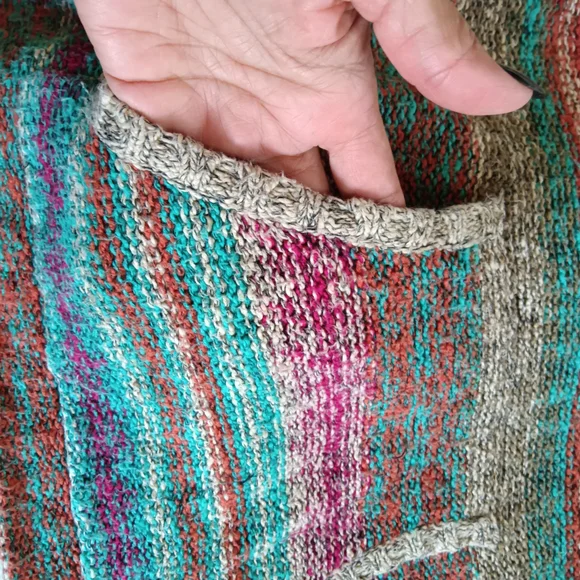 Roxy Colorful Striped Hooded Sweater - Picture 6 of 6